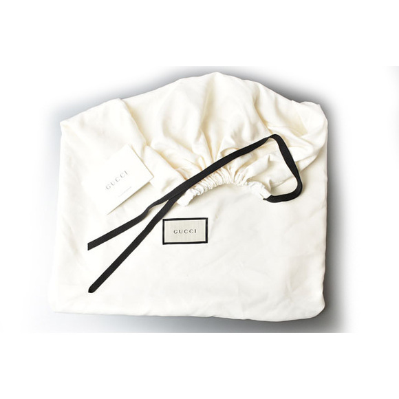 Gucci Soho Interlocking GG Tote Shoulder Bag Black Leather - Picture 12 of 12